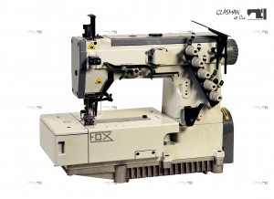 FOX FB 2503-64 Machine à recouvrement inférieur - supérieur